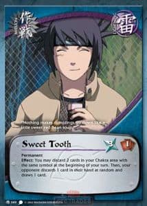 Sweet Tooth M-069 Naruto trading card