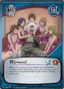Blowout M-US066 Naruto trading card