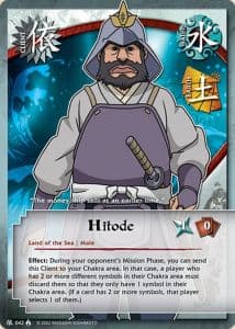 Hitode C-042 Naruto trading card