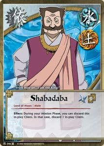 Shabadaba C-046 Naruto trading card
