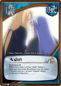 A Gift M-396 Naruto trading card