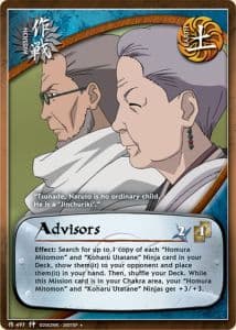 Advisors M-497 Naruto trading card