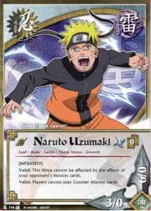 Naruto Uzumaki N-746 Naruto trading card