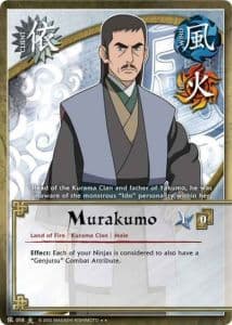 Murakumo C-058 Naruto trading card