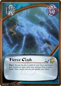 Fierce Clash M-610 Naruto trading card