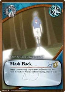 Flash Back M-624 Naruto trading card