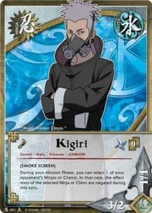 Kigiri N-814 Naruto trading card