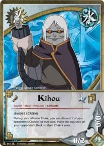 Kihou N-815 Naruto trading card