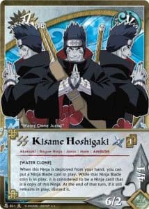 Kisame Hoshigaki N-834 Naruto trading card