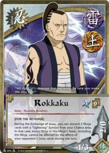 Rokkaku N-867 Naruto trading card