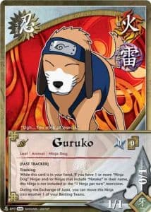 Guruko N-894 Naruto trading card