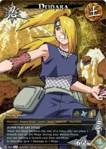 Deidara N-961 Naruto trading card