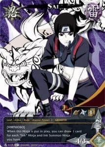 Sai N-1082 Naruto trading card