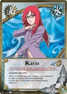 Karin N-1091 Naruto trading card