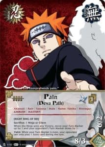 Pain (Deva Path) N-1119 Naruto trading card