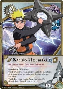 Naruto Uzumaki N-1135 Naruto trading card