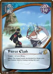 Fierce Clash M-753 Naruto trading card