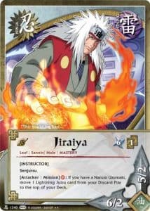 Jiraiya N-1171 Naruto trading card