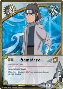 Samidare N-1237 Naruto trading card