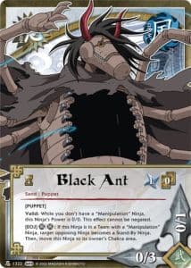 Black Ant N-1253 Naruto trading card
