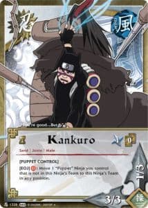 Kankuro N-1259 Naruto trading card