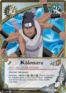 Kidomaru N-1373 Naruto trading card