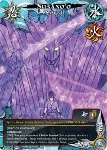 Susano'o (Sasuke) N-1445 Naruto trading card