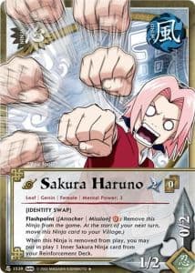 Sakura Haruno N-1447 Naruto trading card