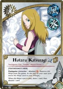 Hotaru Katsuragi N-1448 Naruto trading card