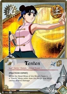 Tenten N-1463 Naruto trading card