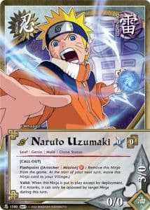 Naruto Uzumaki N-1494 Naruto trading card