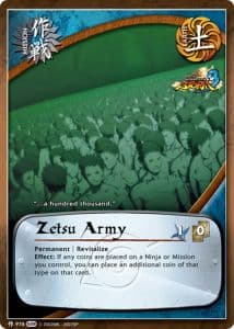Zetsu Army M-915 Naruto trading card