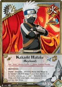 Kakashi Hatake (Boyhood) N-1539 Naruto trading card