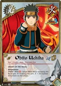Obito Uchiha N-1541 Naruto trading card