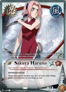 Sakura Haruno N-1849 Naruto trading card