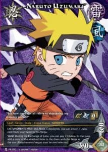 Naruto Uzumaki N-1856 Naruto trading card