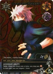 Kakashi Hatake N-1861 Naruto trading card