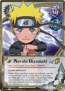 Naruto Uzumaki N-1722 Naruto trading card