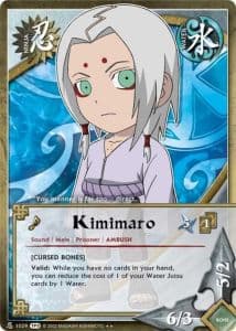 Kimimaro N-1732 Naruto trading card
