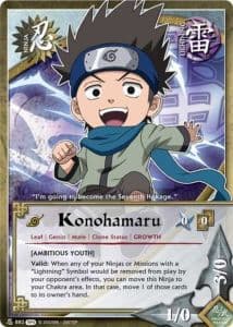 Konohamaru N-1758 Naruto trading card