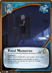 Fond Memories M-979 Naruto trading card
