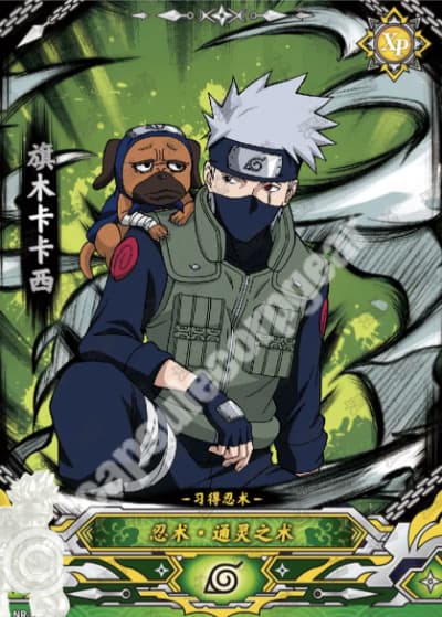 Kakashi Hatake NR-XP-A005 Naruto trading card