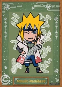 Minato Namikaze CC-QR-007 Naruto trading card