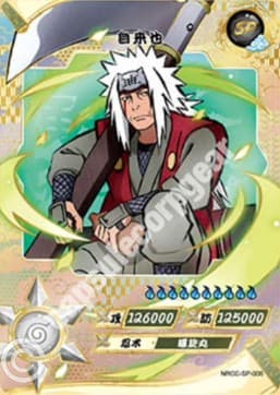 Jiraiya CC-SP-006 Naruto trading card