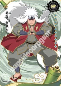 Jiraiya CC-UR-005 Naruto trading card