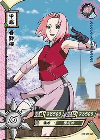 Sakura Haruno NR-SR-006 Naruto trading card