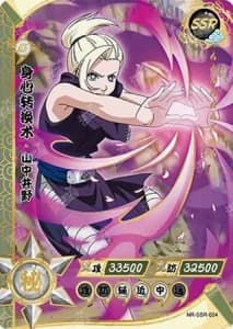 Ino Yamanaka NR-SSR-024 Naruto trading card