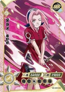 Sakura Haruno NR-SSR-056 Naruto trading card