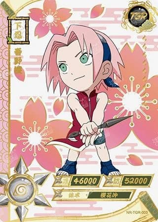 Sakura Haruno NR-TGR-003 Naruto trading card