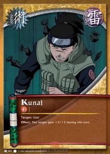 Kunai card artwork